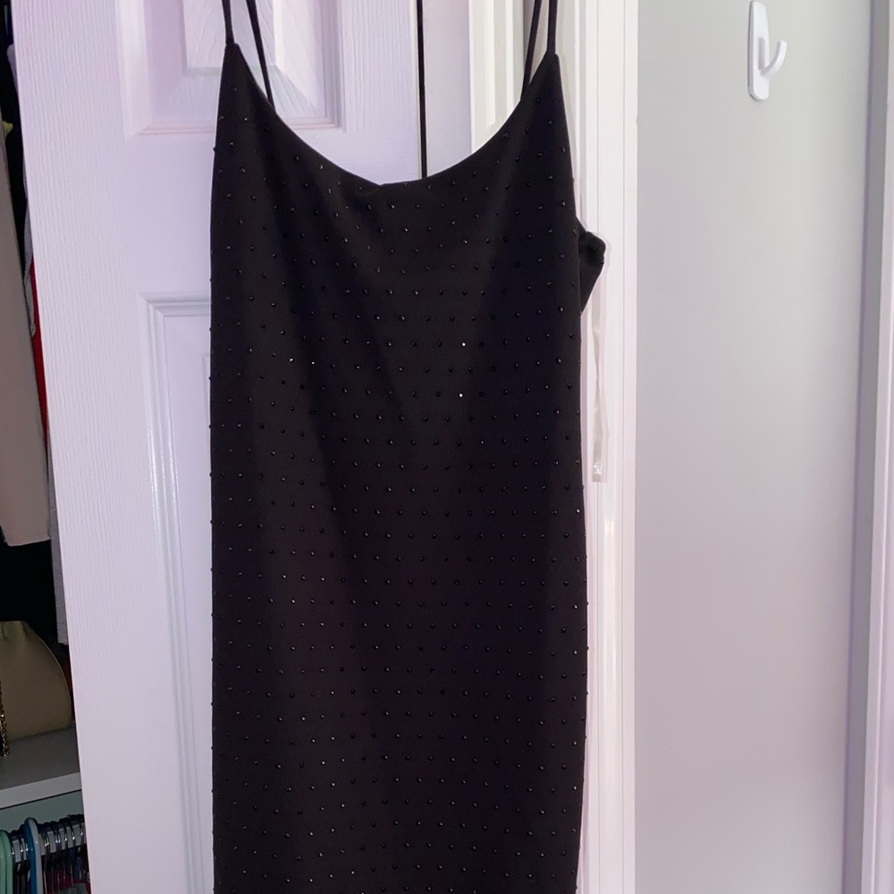 Black Windsor bodycon dress